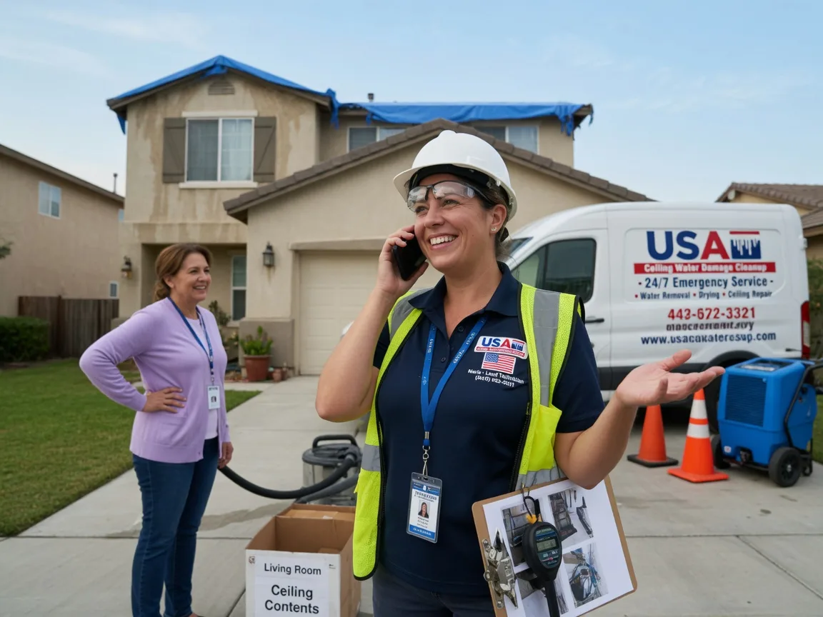 Ceiling Water Damage Restoration Nicasio, CA FAQs